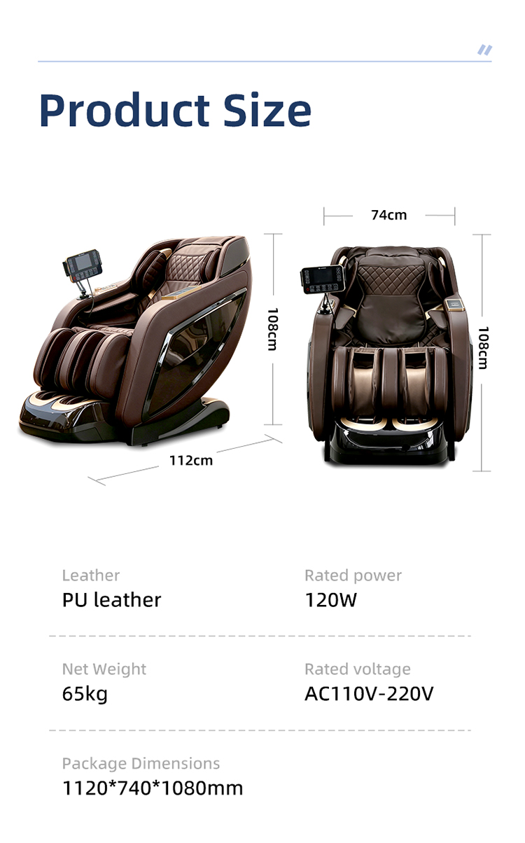 LEK-YF-10 5D&nbsp;Zero&nbsp;Gravity&nbsp;Full&nbsp;Body&nbsp;Massage&nbsp;Chair