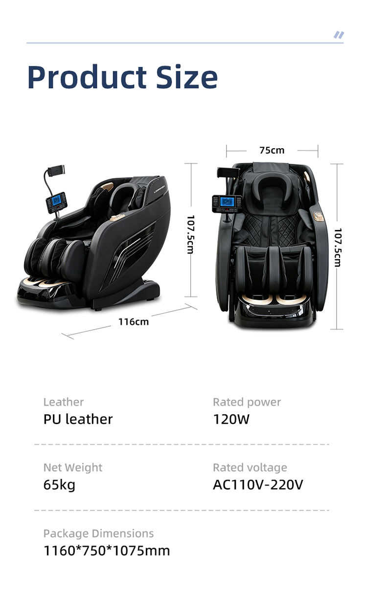 LEK-YF-13 5D&nbsp;Zero&nbsp;Gravity&nbsp;Full&nbsp;Body&nbsp;Massage&nbsp;Chair