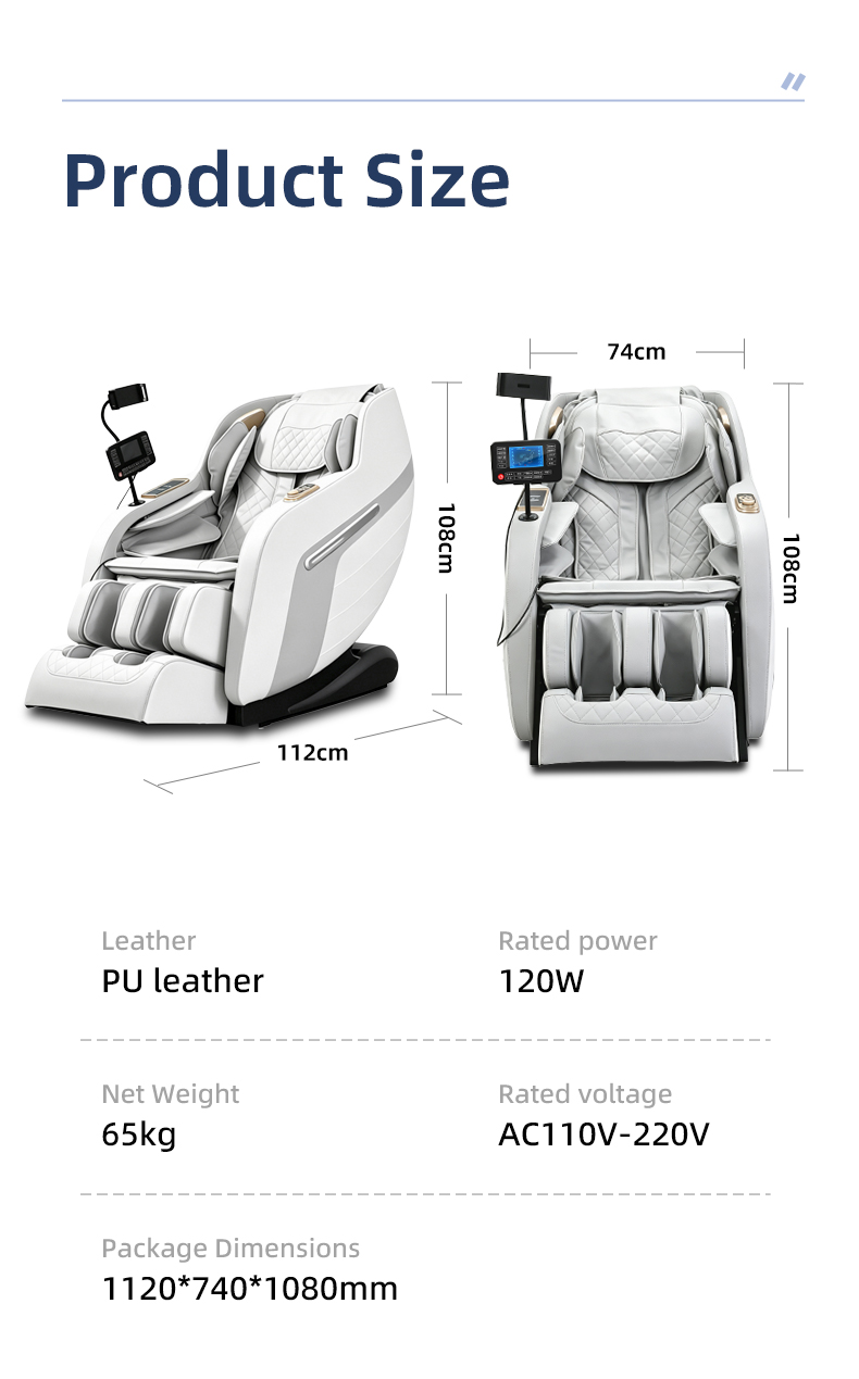 5D Zero Gravity Full Body Massage Chair