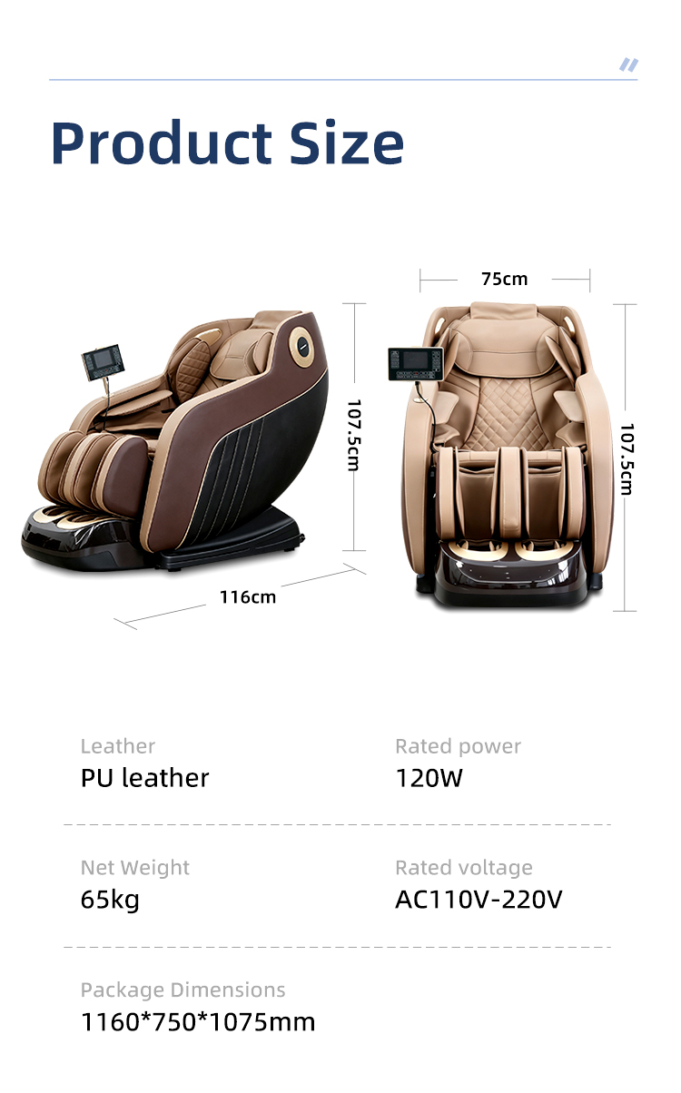 LEK-YF-11 5D&nbsp;Zero&nbsp;Gravity&nbsp;Full&nbsp;Body&nbsp;Massage&nbsp;Chair